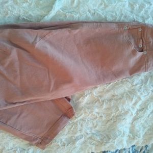 EUC Club Monaco pink barrel pants